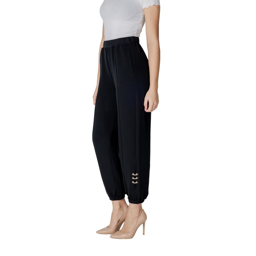 Black Modal Jeans & Pant