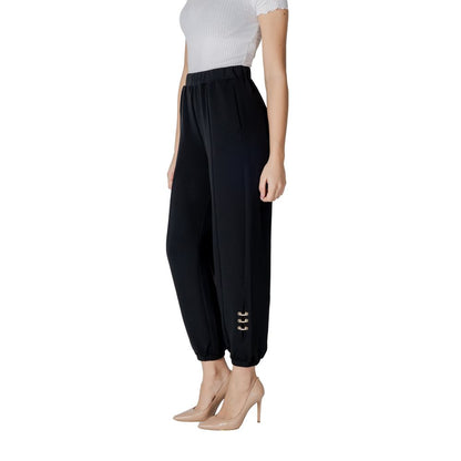 Black Modal Jeans & Pant