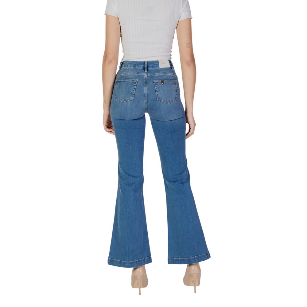 Light Blue Cotton Jeans & Pant