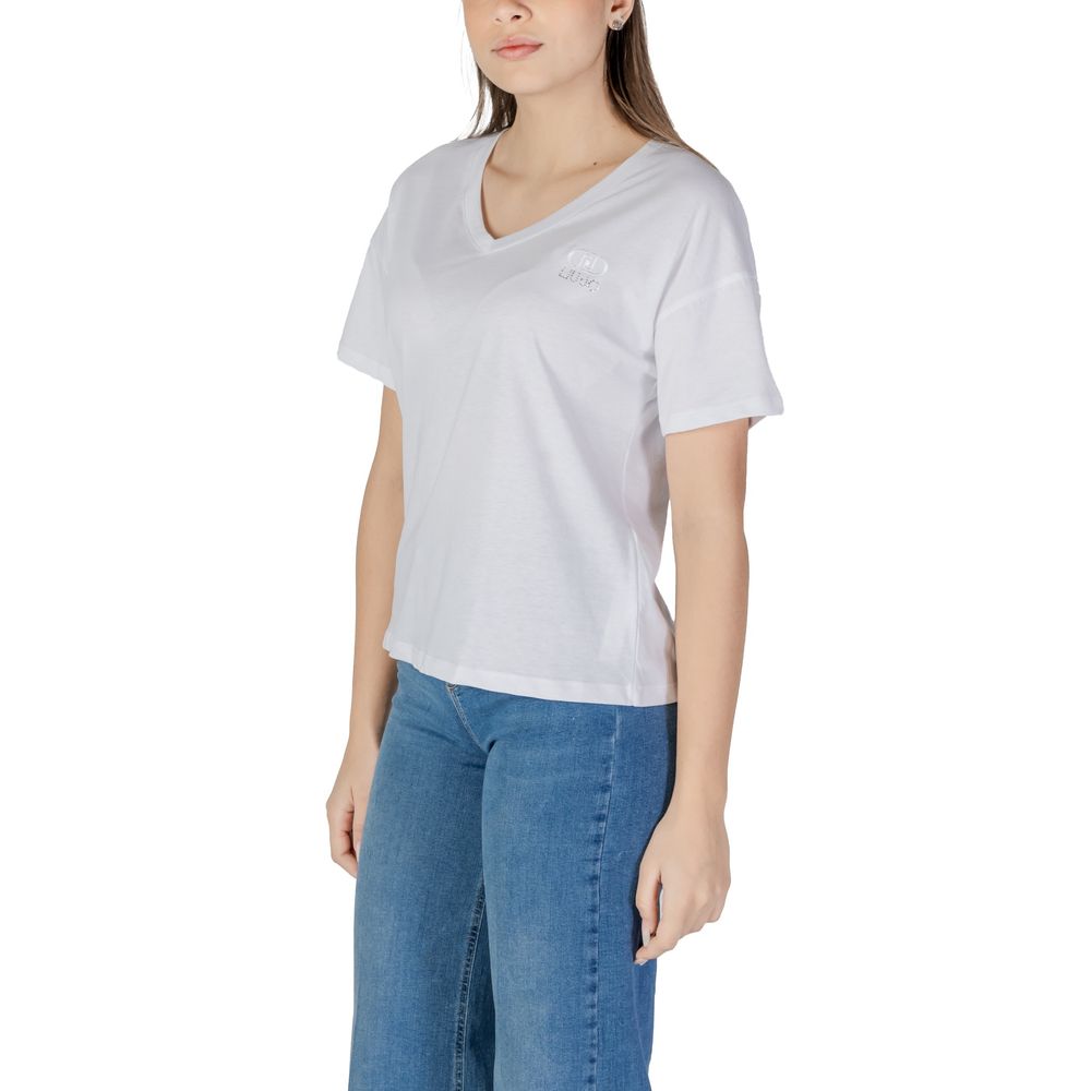 White Cotton Tops & T-Shirt