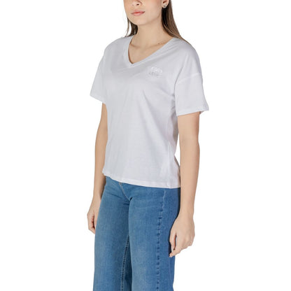 White Cotton Tops & T-Shirt