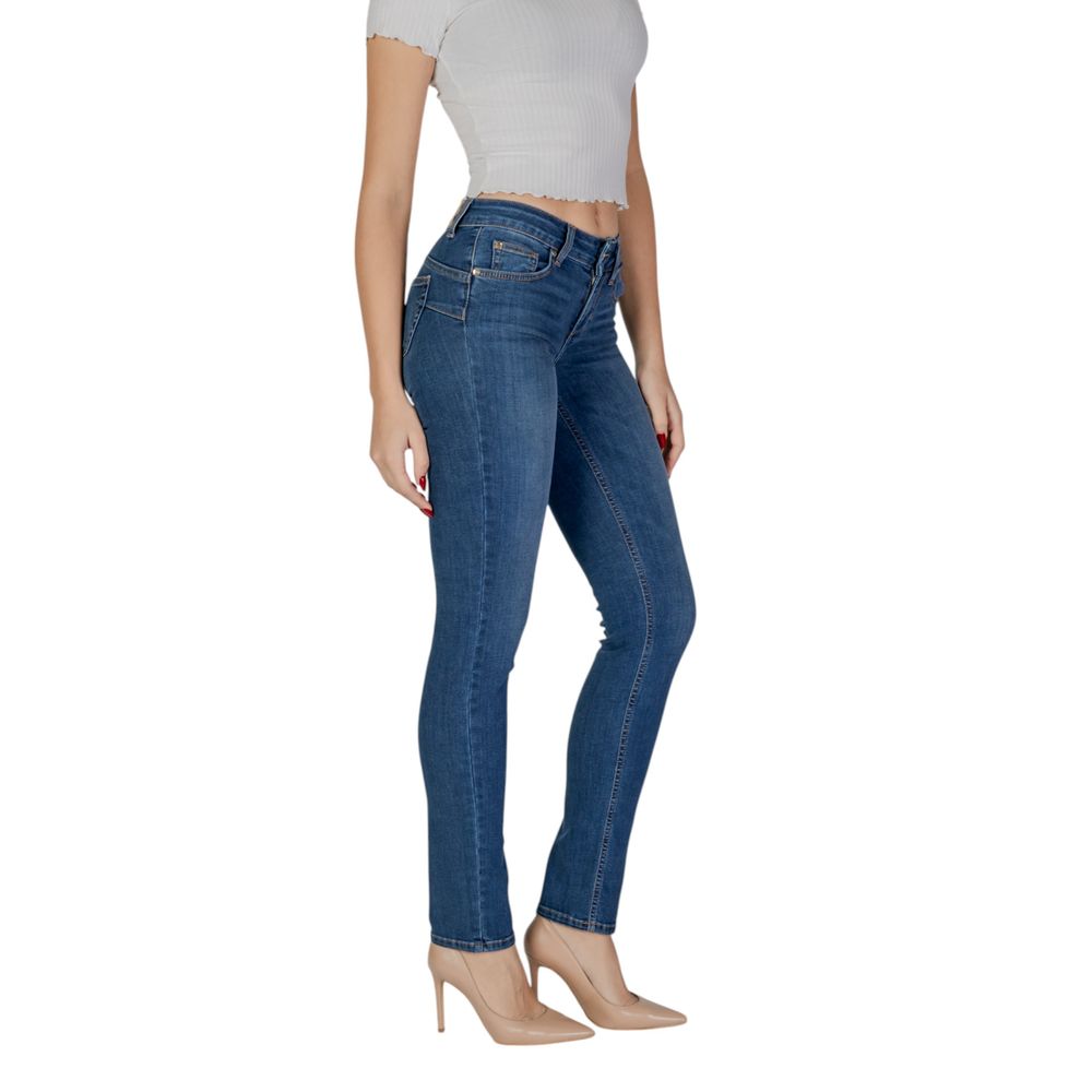 Blue Cotton Jeans & Pant