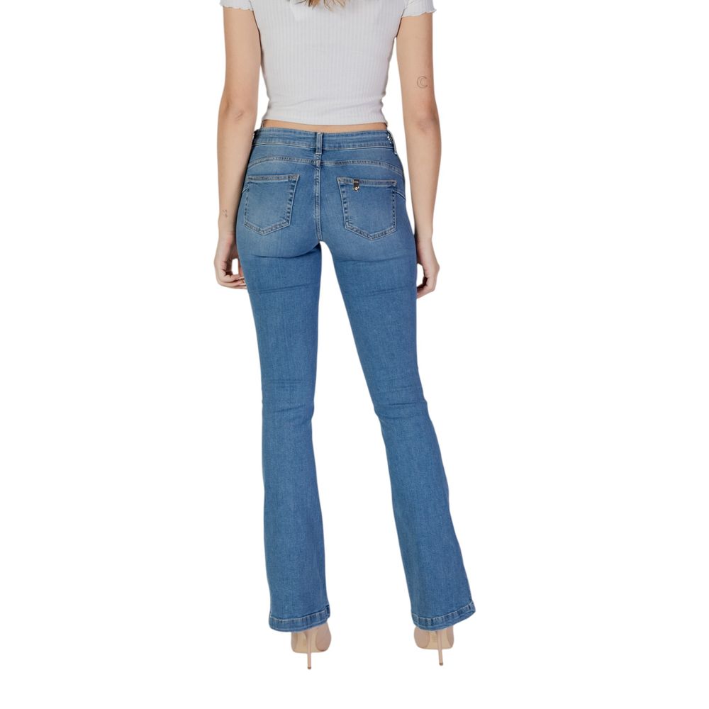 Light Blue Cotton Jeans & Pant