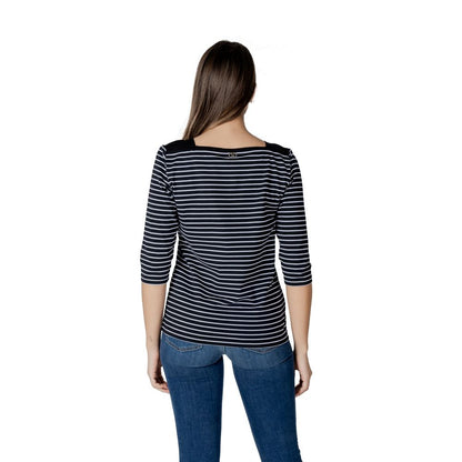 Black And White Cotton Tops & T-Shirt