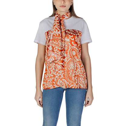 White Polyester Tops & T-Shirt