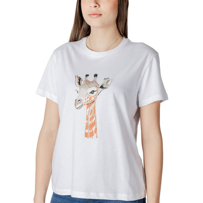 White Cotton Tops & T-Shirt