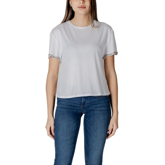 White Cotton Tops & T-Shirt