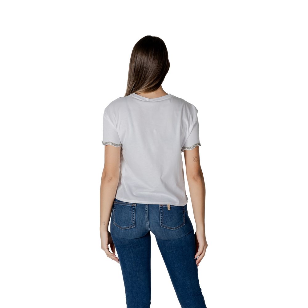 White Cotton Tops & T-Shirt