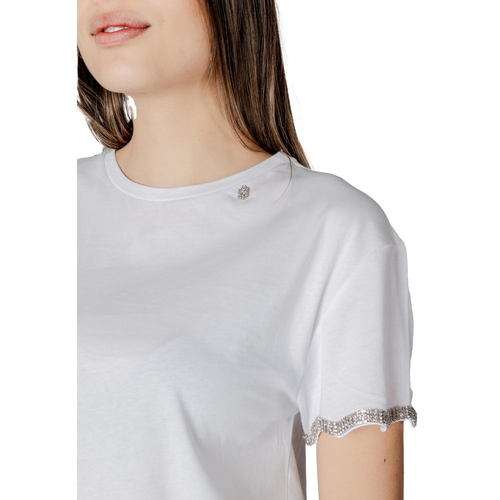 White Cotton Tops & T-Shirt