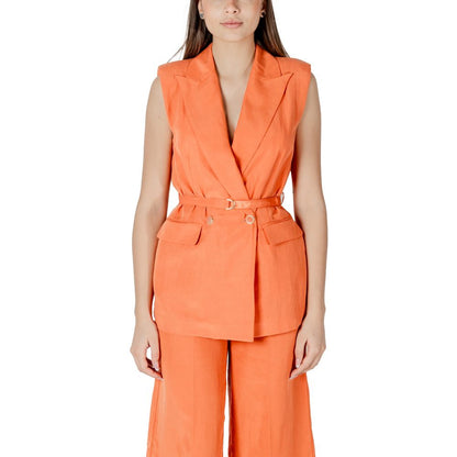 Orange Lyocell Vest
