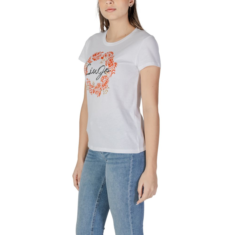 White Cotton Tops & T-Shirt