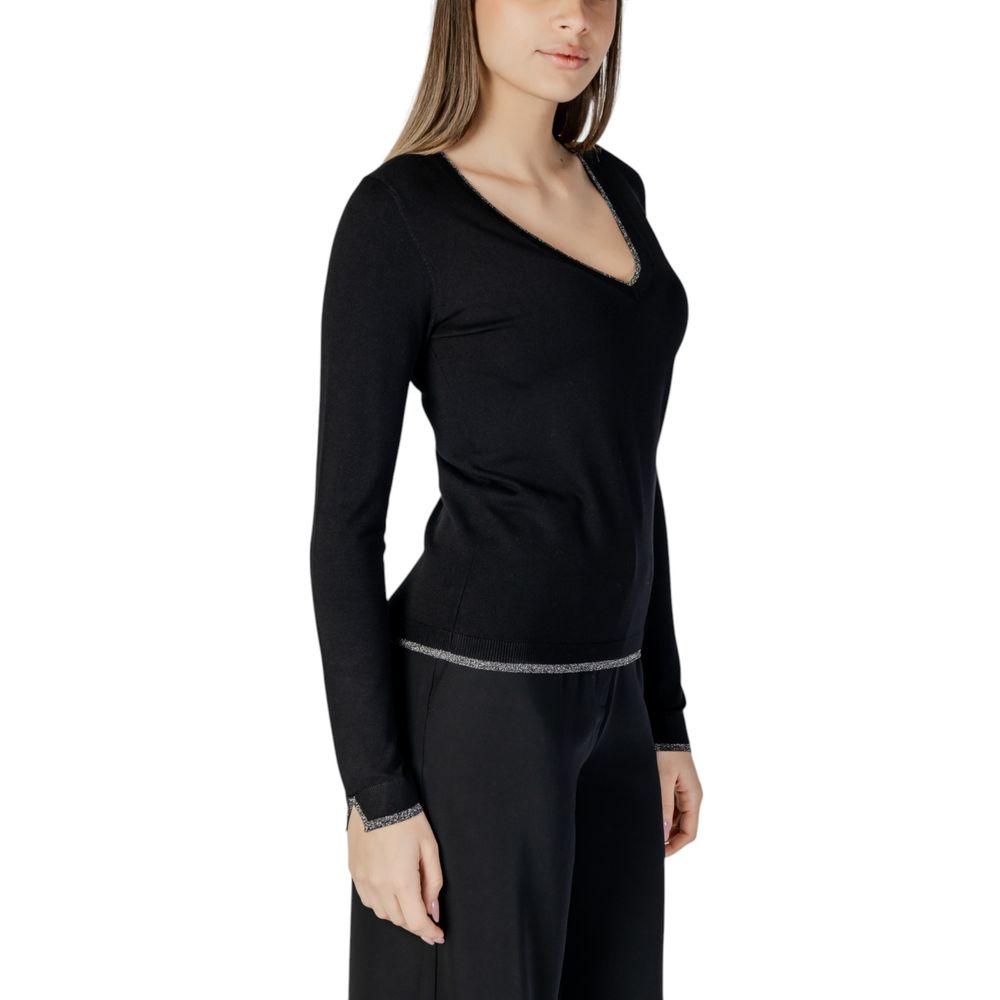 Black Viscose Tops & T-Shirt