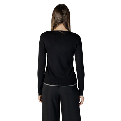 Black Viscose Tops & T-Shirt