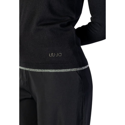 Black Viscose Tops & T-Shirt