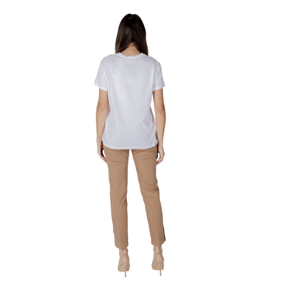 White Cotton Tops & T-Shirt