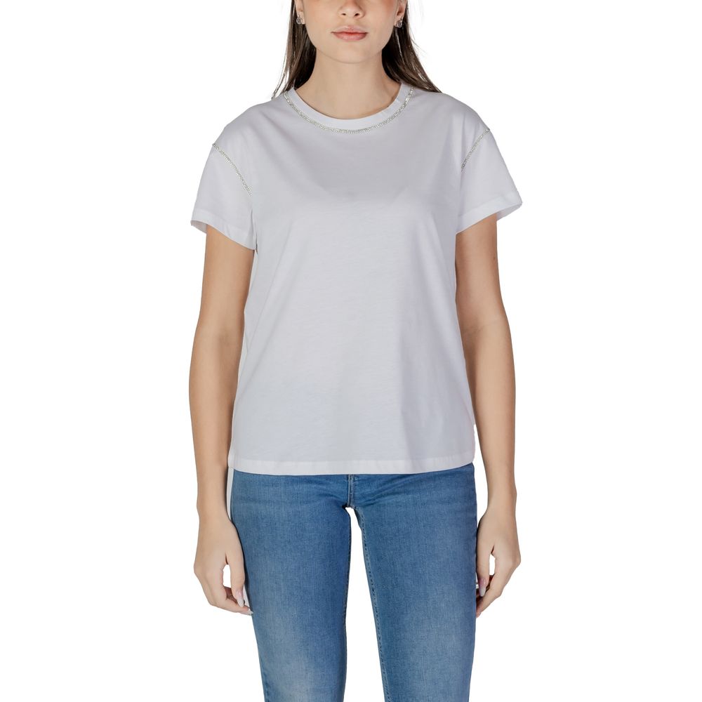 White Cotton Tops & T-Shirt