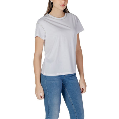 White Cotton Tops & T-Shirt