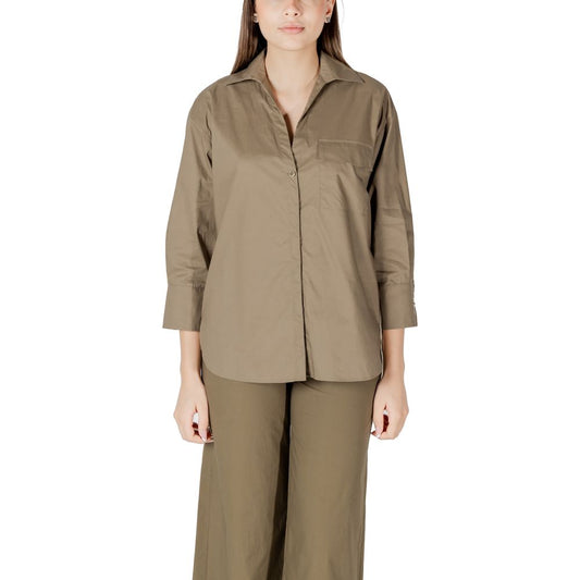 Green Cotton Shirt