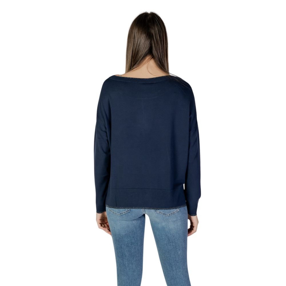 Blue Viscose Tops & T-Shirt
