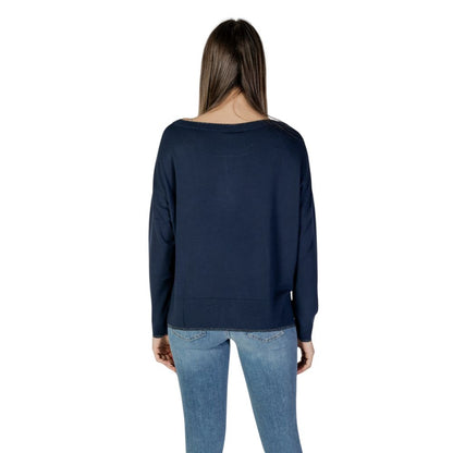 Blue Viscose Tops & T-Shirt