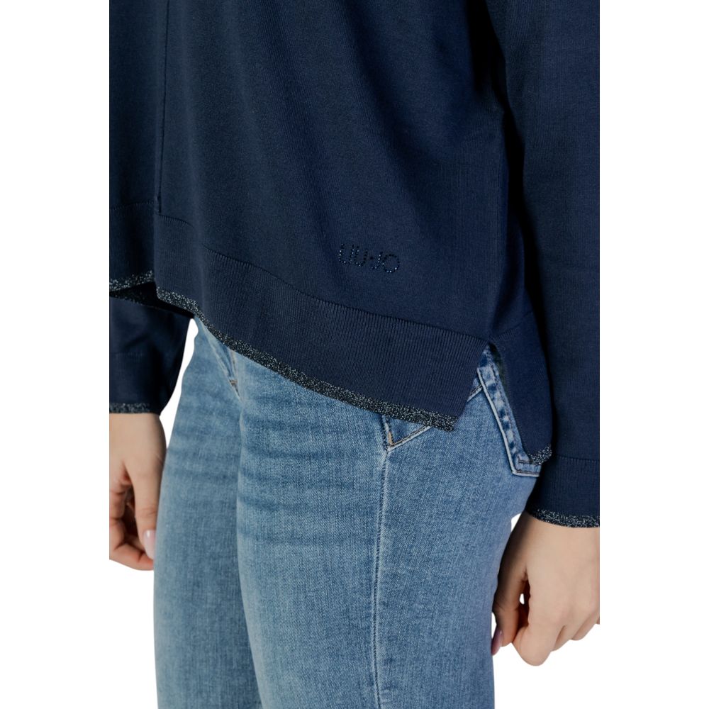 Blue Viscose Tops & T-Shirt