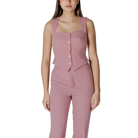 Multicolor Polyester Vest