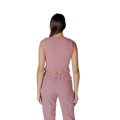 Multicolor Polyester Vest