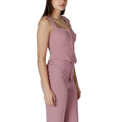 Multicolor Polyester Vest