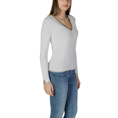 White Viscose Tops & T-Shirt