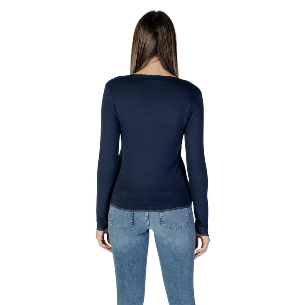 Blue Viscose Tops & T-Shirt