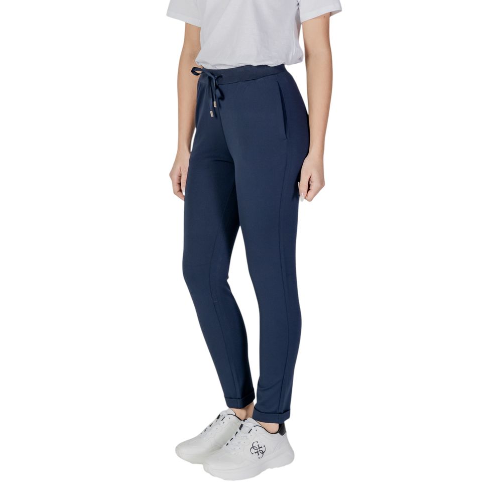 Blue Viscose Jeans & Pant