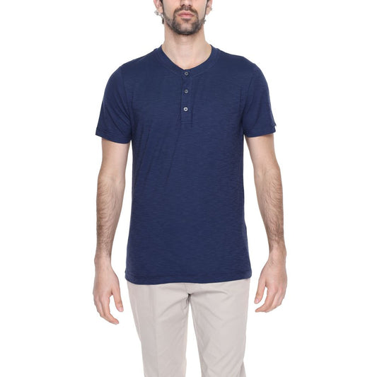 Blue Cotton T-Shirt