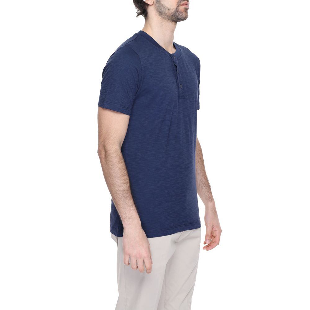 Blue Cotton T-Shirt