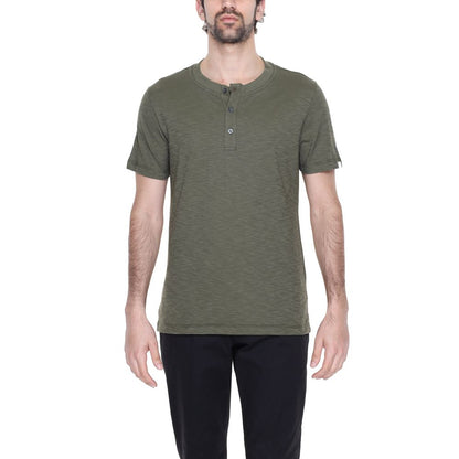 Green Cotton T-Shirt