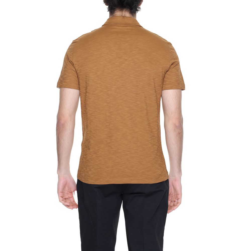 Brown Cotton T-Shirt