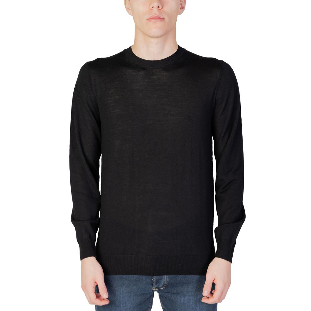 Black Cotton T-Shirt