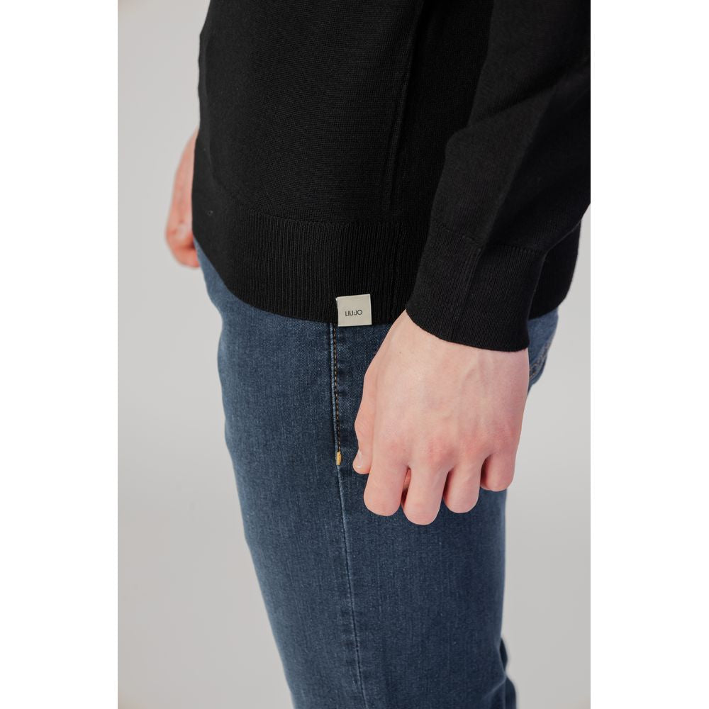 Black Cotton T-Shirt