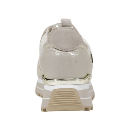 Cream Leather Sneaker