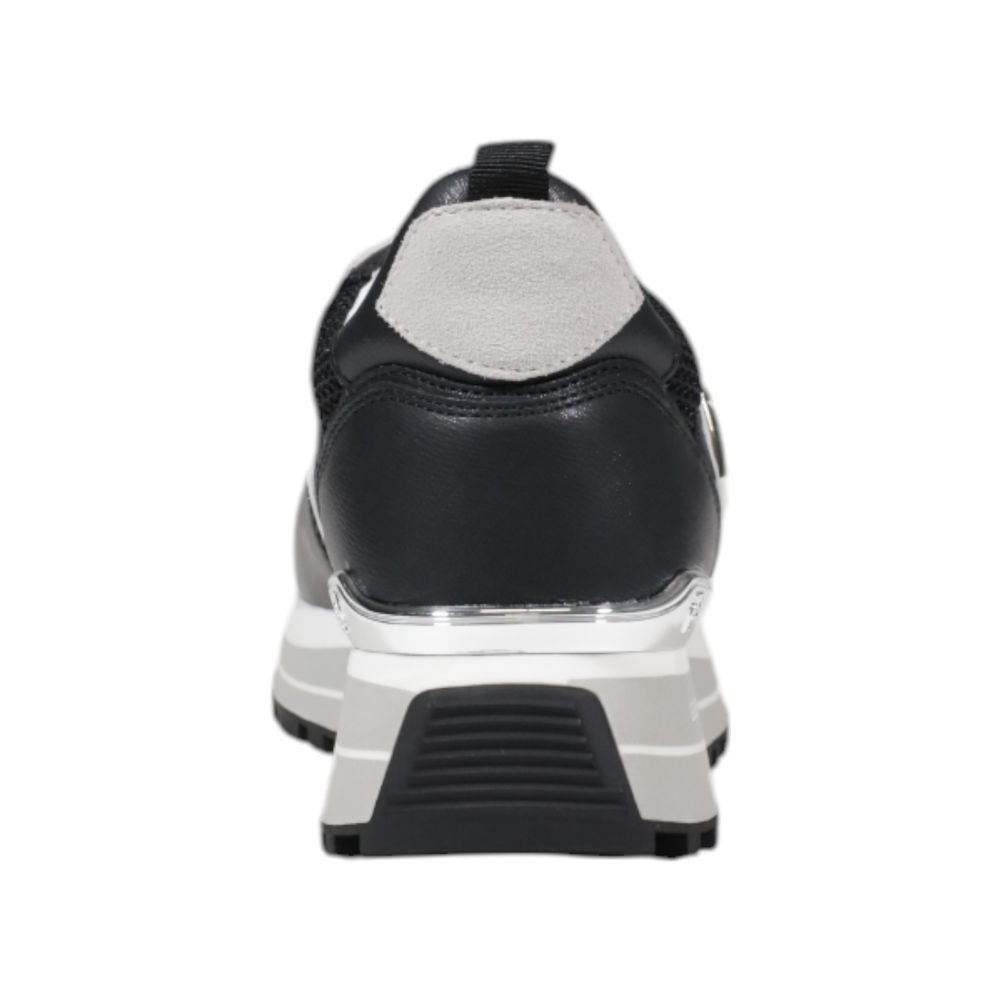 Black Leather Sneaker