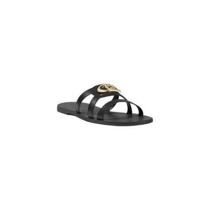 Black Leather Sandal