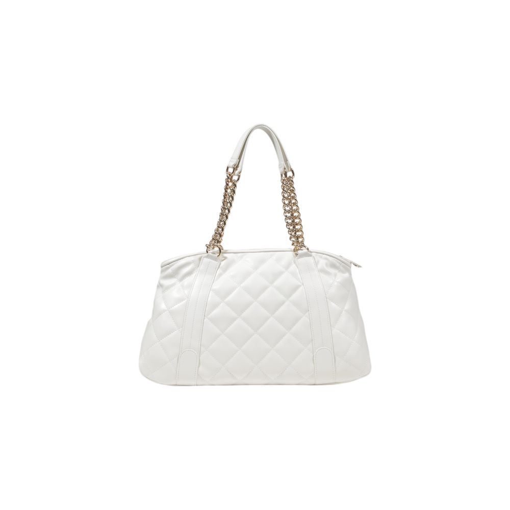 Cream Polyethylene Handbag