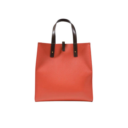 Orange Polyethylene Backpack