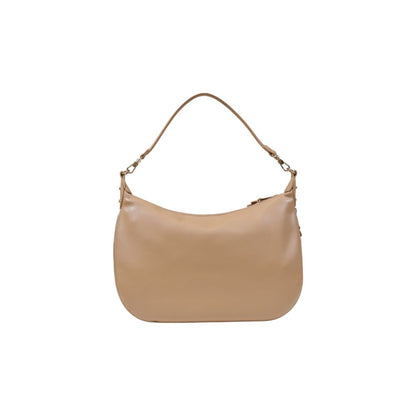 Beige Polyethylene Handbag