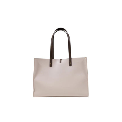 Gray Polyethylene Handbag