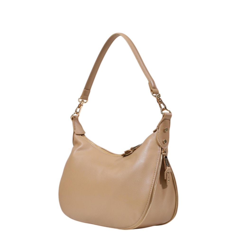 Beige Polyethylene Handbag