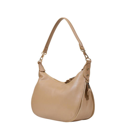 Beige Polyethylene Handbag
