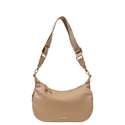 Beige Polyethylene Handbag