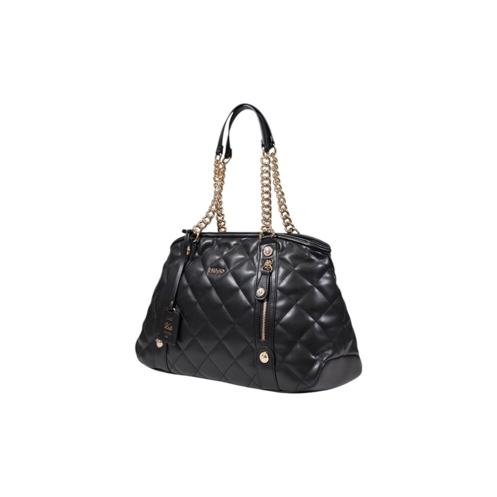 Black Polyethylene Handbag