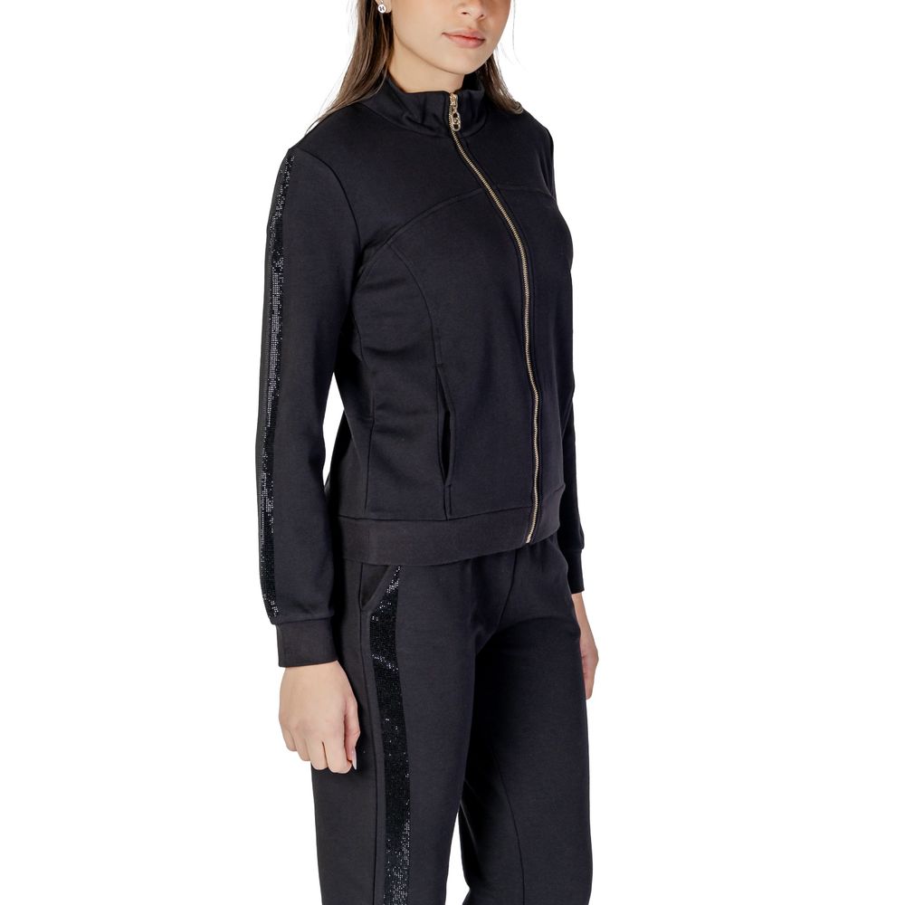 Black Cotton Sweater