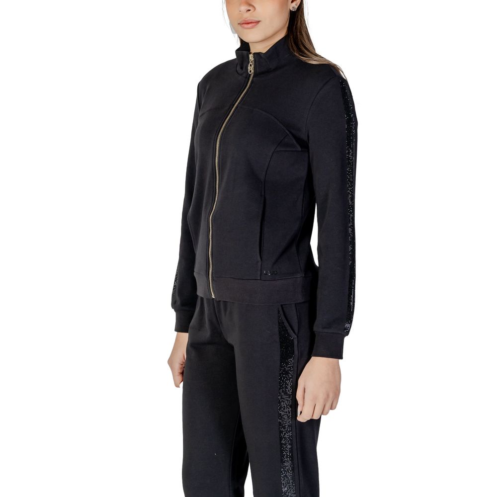 Black Cotton Sweater